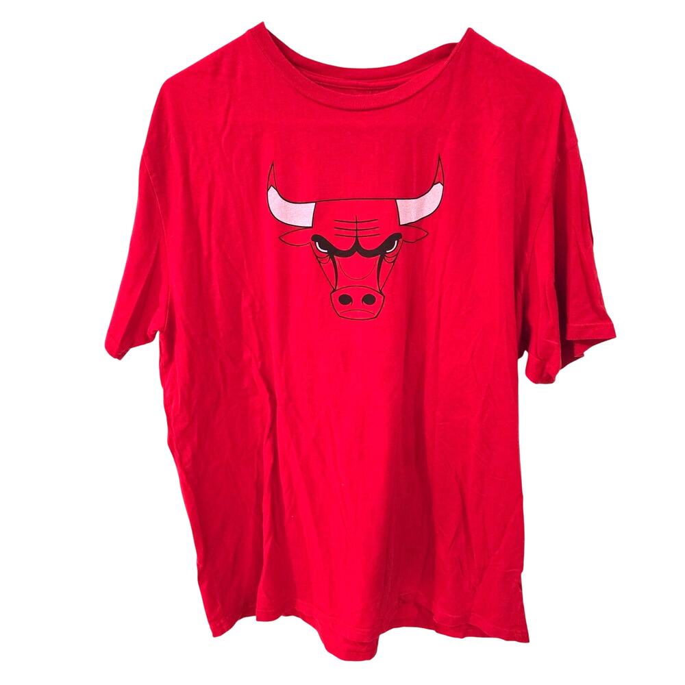 Vintage Adidas Sz XL Chicago Bulls 6X World Champions T-Shirt